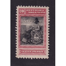 ARGENTINA 1899 GJ 238 ESTAMPILLA NUEVA CON GOMA U$ 170
